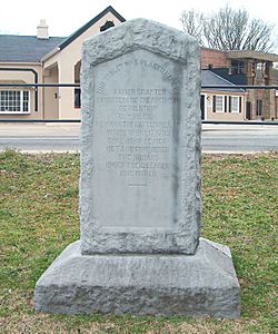 MHC Sevier monument