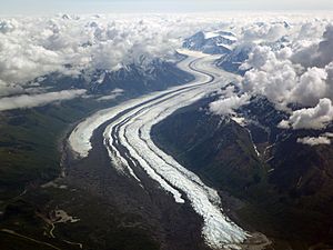 Matanuska Glacier From The Air