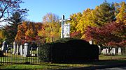 Nichols Farms Burial Ground 1850