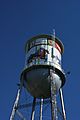 Painted Water tower