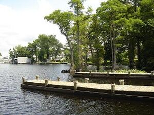 Pier at Hertford, NC