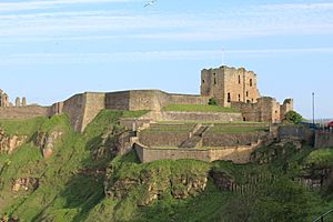 Prieuré Château Tynemouth North Tyneside 17