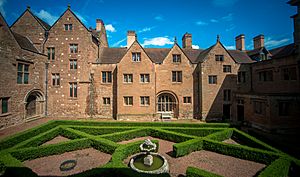 Stoneleigh Abbey Courtyard