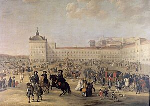 Terreiro do Paço em 1662