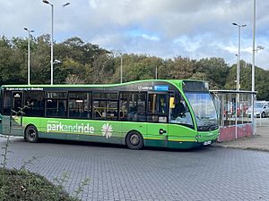 The quick way into Shrewsbury (geograph 7641484) (cropped)