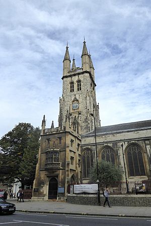 Tower of St Sepulchre-without-Newgate Church