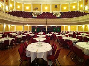 Wellington Town Hall interior