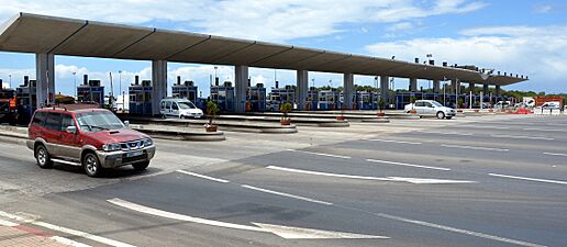 A3 Rabat-Casa tollstation