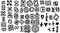 Adinkra motifs Rattray 1927