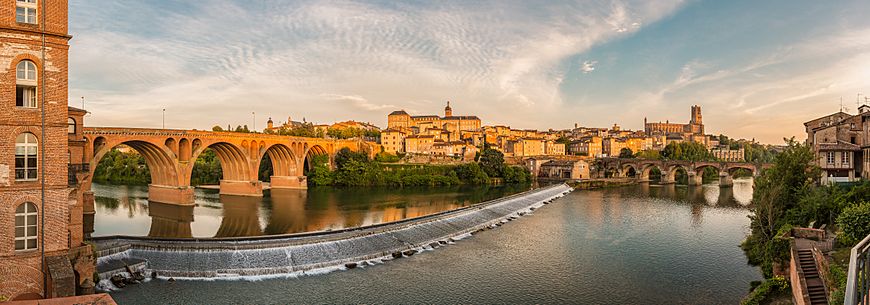 Albi Panorama Sunset