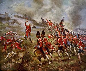 Battle of bunker hill by percy moran