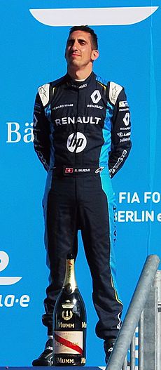 Buemi 2017 Berlin ePrix Podium