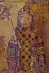 David IV, detail from icon, St. Catherine Monastery.jpg