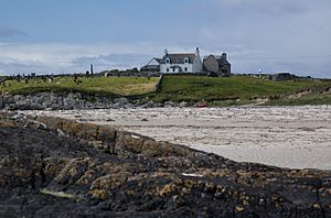 Farm at Crossapol - geograph-716226-by-sparkione