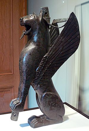 Getty Villa - Tartessian Winged Feline - inv. 79.AC.140