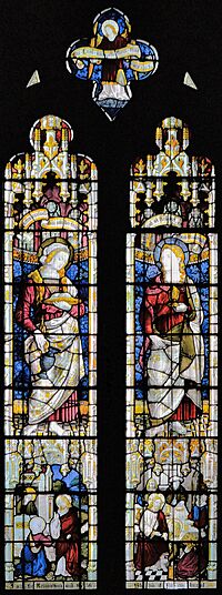 Kingston, All Saints church, south aisle eastern window.jpg