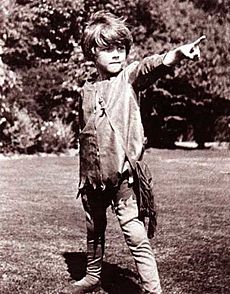 Michael Llewelyn Davies as Peter Pan