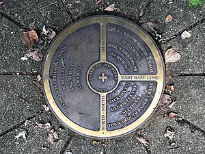 Michigan Meridian-Baseline State Park East Baseline Marker