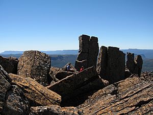 Rugged top Mt Pelion West