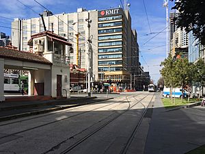 Swanston Street near RMIT 201708