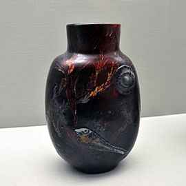 Vase Les Fonds de la mer E Galle MEN 24032013