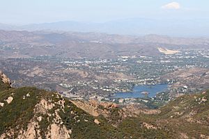 Westlake Village from Sandstone Peak