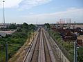 Angel Road stn from Conduit Lane