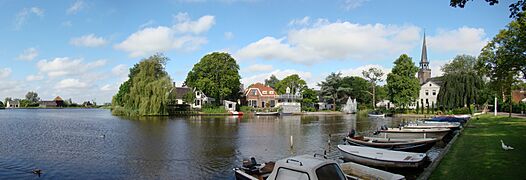 Broek in Waterland panorama