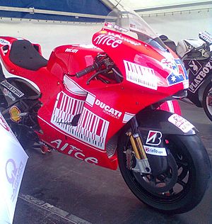 Casey Stoner's bike in Brno