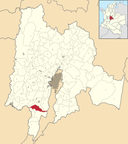 Location of the municipality and town of Gómez Plata in the Antioquia Department of Colombia