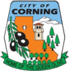 Official seal of City of Corning