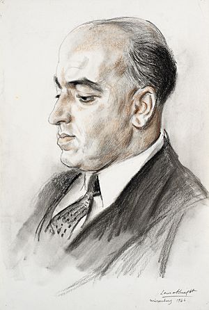 David Maxwell Fyfe, Nuremberg, 1946 (Art. IWM ART LD 5863).jpg