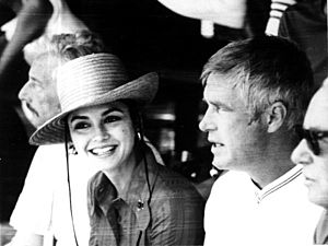 George Peppard with Victoria Principal