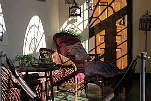 Heublein Tower sleeping porch