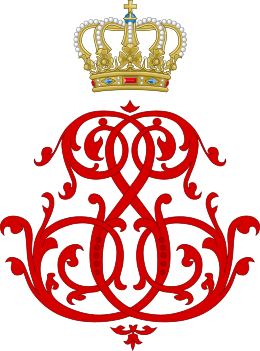 Imperial Monogram of Crown Princess Stéphanie of Austria.svg