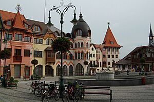 Komarno city centre