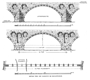 Makestos Bridge. Drawing 01