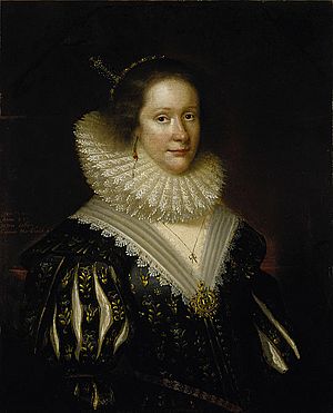 Mary Erskine by George Jamesone