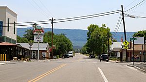 Looking towards the Grand Mesa in Mesa on Highway 65