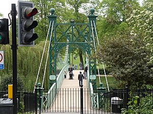 Porthill Bridge, Shrewsbury deck