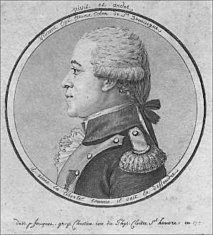 Portrait drawing of Vincent Ogé (1790).jpg