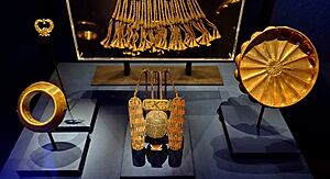 Psusennes I’s gold pectoral and golden cup in 2022