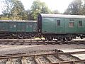 Railway carriages at Whitwell