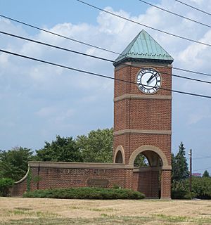 Society Hill clock tower jeh