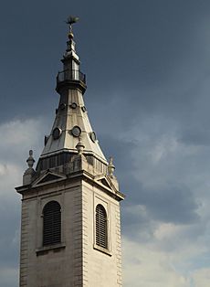 Spire of St Nicholas Cole Abbey