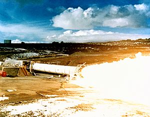 Static Test Firing DM-2 for Solid Rocket Booster - GPN-2000-000053