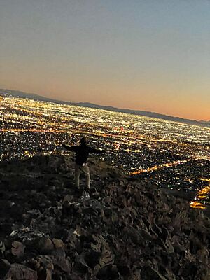 Sugarloaff Hill at sunset