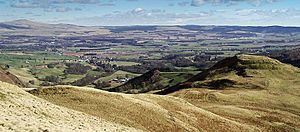 Tynron Doon with Nithsdale and Queensberry beyond