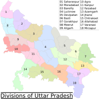 Uttar Pradesh administrative divisions