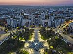 Derzhprom complex from above